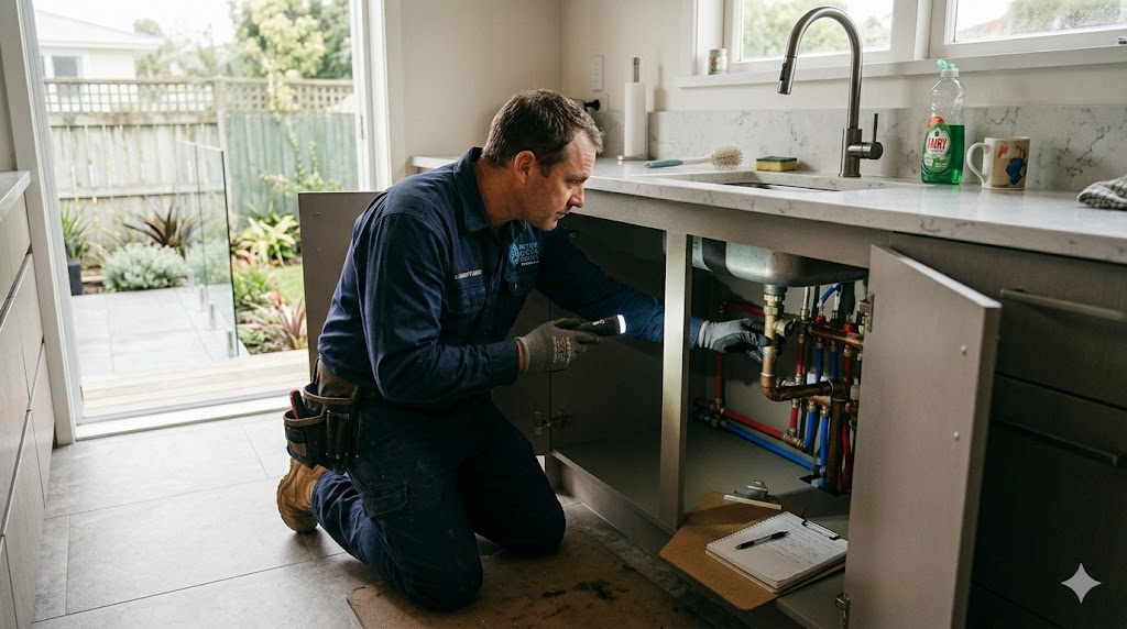 Pre-purchase plumbing inspection for Auckland home buyers