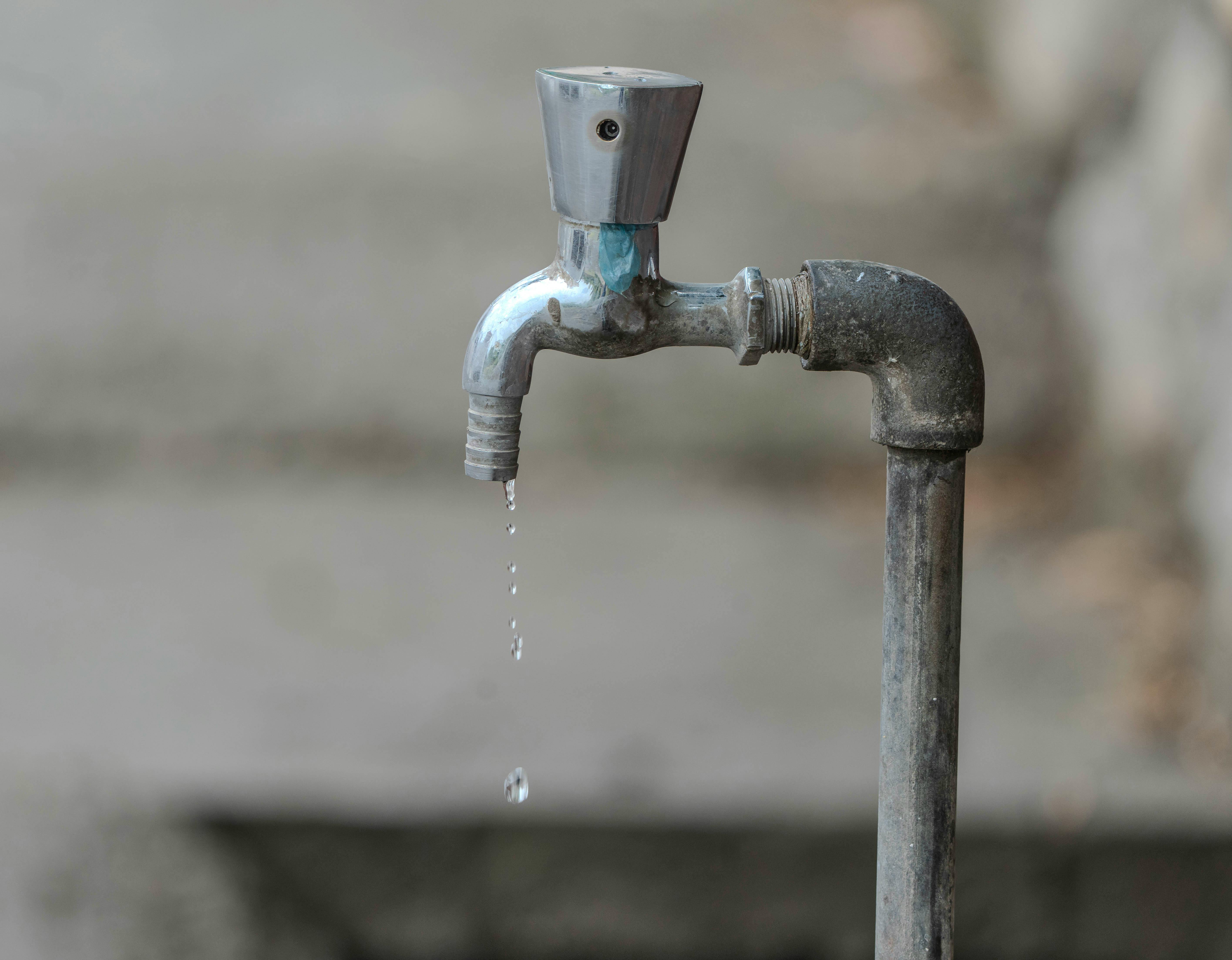 Low water pressure from a tap
