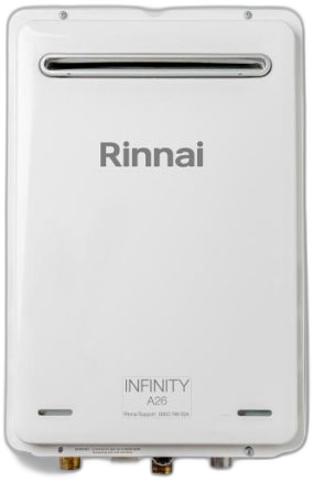 Rinnai Infinity A26 continuous flow hot water unit