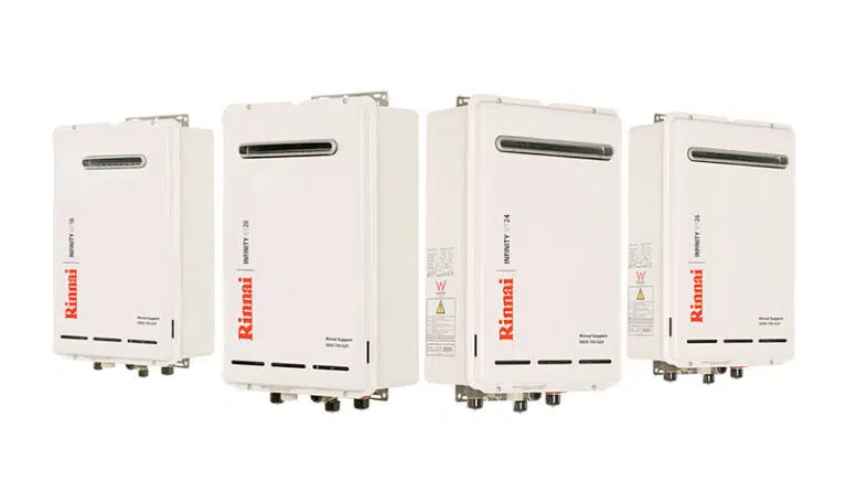 Rinnai Infinity range